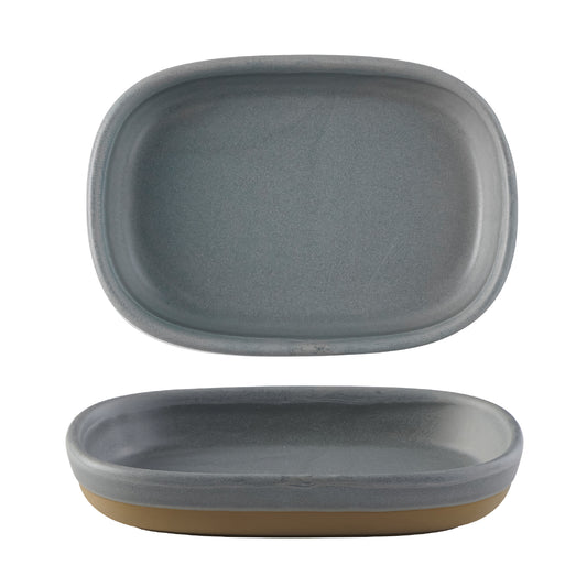 EMERGE - SEATTLE GREY - SHALLOW TRAY - 17.3CM X 11.9CM X 3.3CM (6) (Churchill)