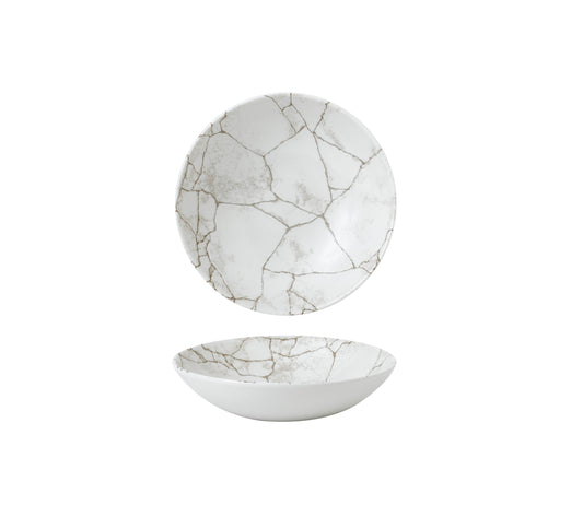 KINTSUGI - AGATE GREY - COUPE BOWL - 18.2CM (12) (Churchill)