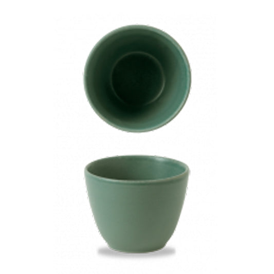 NOURISH - ANDORRA GREEN - CONTOUR CHIP MUG - 29CL (12) (Churchill)