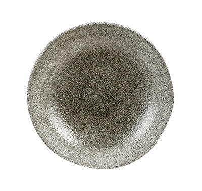 RAKU QUARTZ BLACK - COUPE BOWL - 24.8CM (12) (Churchill)