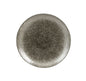 RAKU QUARTZ BLACK - COUPE PLATE - 21.7CM (12) (Churchill)