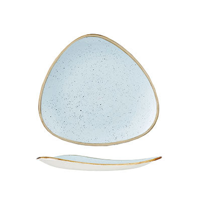 DUCK EGG BLUE - TRIANGLE PLATE - 19.2CM (12) (Churchill)