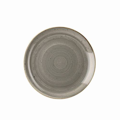 PEPPERCORN GREY - COUPE PLATE 21.7CM (12)