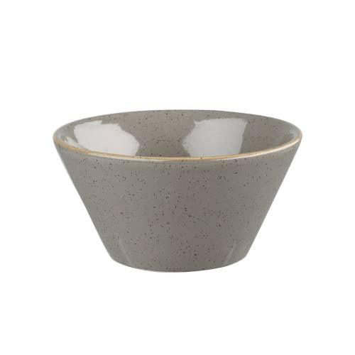 PEPPERCORN GREY - SAUCE DISH 9CL (12) (Churchill)