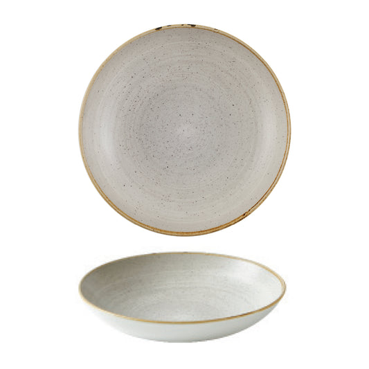 STONECAST RAW - GREY - COUPE BOWL - 24.8CM (12) (Churchill)