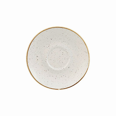 BARLEY WHITE - SAUCER - 15.6CM (12) (Churchill)