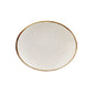 BARLEY WHITE - OVAL PLATE - 19.2CM (12) (Churchill)
