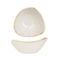 BARLEY WHITE - TRIANGLE BOWL - 15.3CM (12) (Churchill)