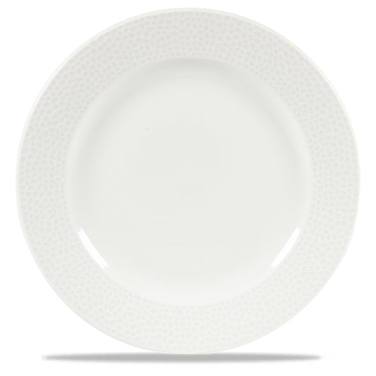 ISLA - WHITE - FOOTED PLATE 30.5CM (12) (Churchill)