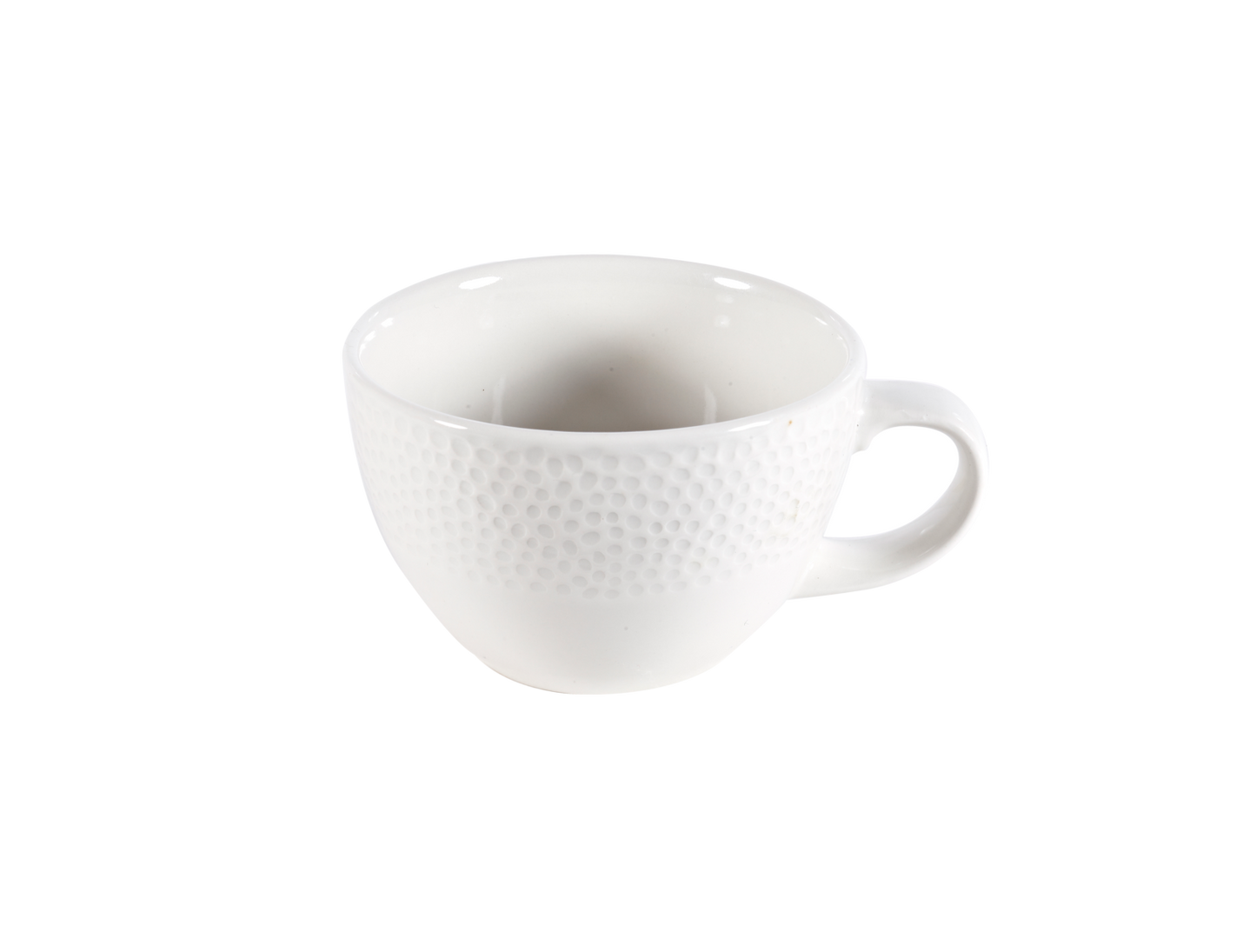 ISLA - WHITE - TEA CUP - 220ML (12)