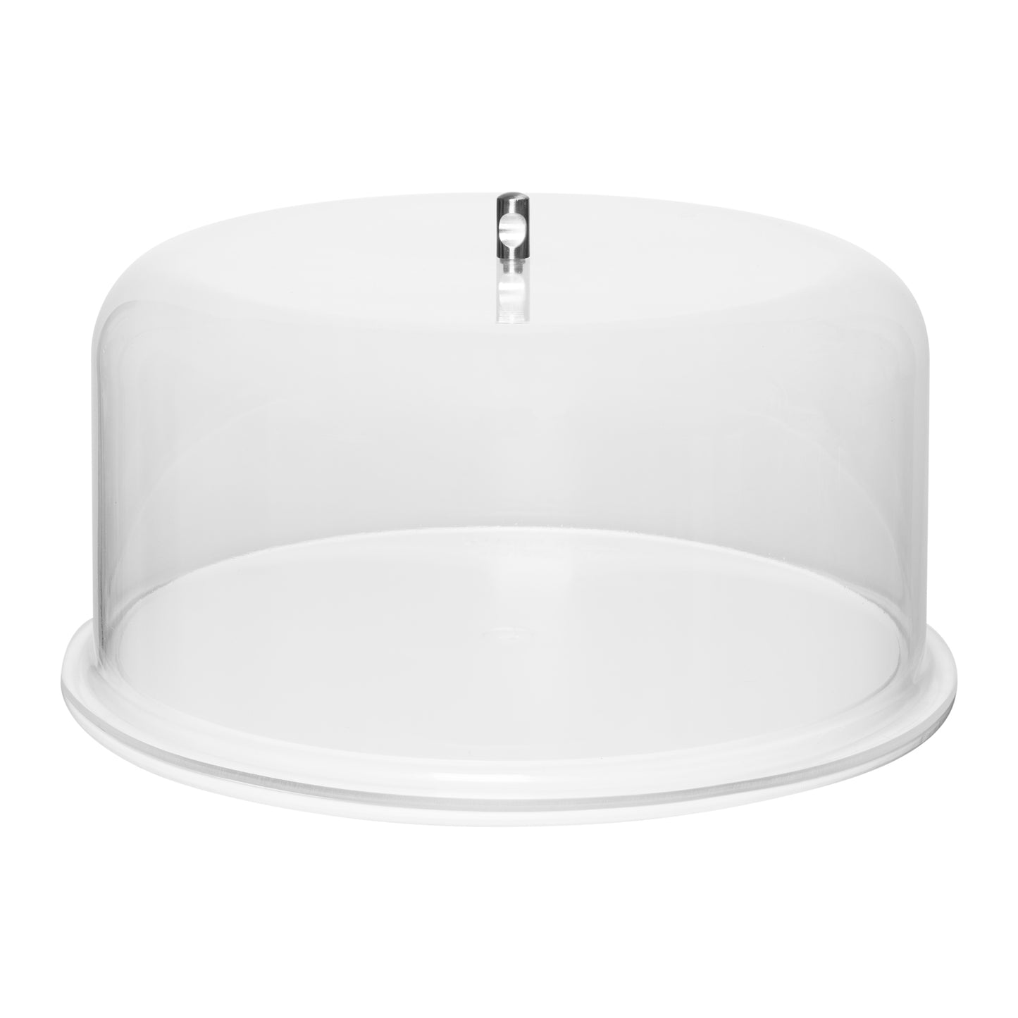 TUFF TRAY CAKE DISPLAY TRAY AND DOME - 325 X 150MM (Tuff Trays)