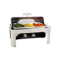 CHAFING DISH RECTANGULAR - ROLL TOP WITH GLASS LID 8.5LT (Global)