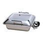 INDUCTION CHAFING DISHES – SMART – SQUARE WITH GLASS LID