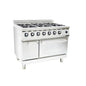 GAS STOVE WITH GAS OVEN ANVIL - 6 BURNER (Anvil)