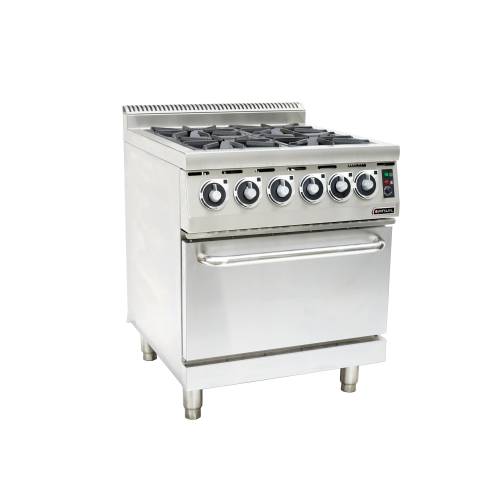 GAS STOVE WITH ELECTRIC OVEN ANVIL - 4 BURNER (Anvil)
