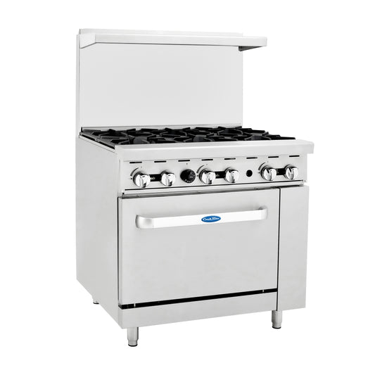 6 Burner Cooking Range With Oven (COOKRITE)