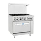 6 Burner Cooking Range With Oven (COOKRITE)