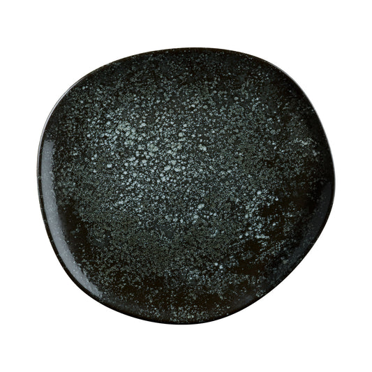 COSMOS BLACK – Organic Coupe Plate – 29 CM (6) (BONNA)