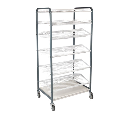 CROCKERY RACK MOBILE - F/STANDING - 1130MM (1130 X 600 X 950MM) (Global)