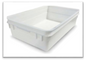 GATTO DOUGH TRAY WHITE 600 x 400 x 200mm
