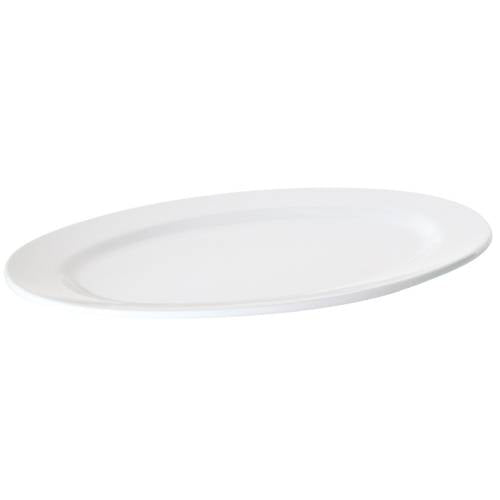OVAL RIMMED PLATTER - 36CM (12) (Fortis)