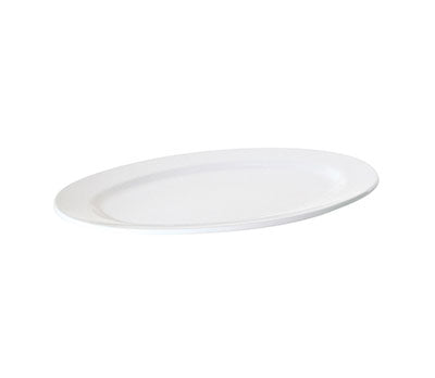 OVAL RIMMED PLATTER - 31CM (12) (Fortis)
