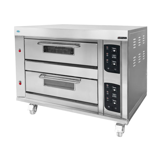 DECK OVEN ANVIL – GAS – 4 TRAY – DOUBLE