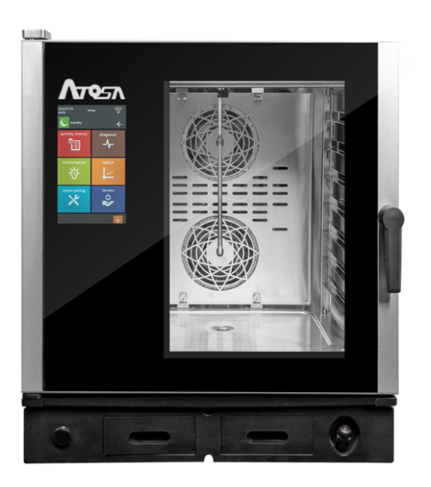ATOSA SMART TOUCH COMBI OVEN - 7 PAN - ELECTRIC
