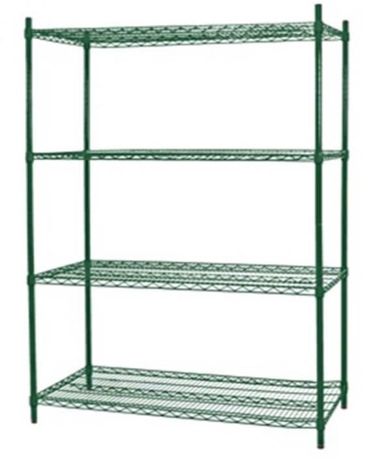 GATTO 4 TIER EPOXY SHELVING 1200 X 450 X 1800MM