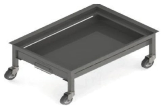 GATTO STAINLESS STEEL HOTBOX DOLLEY AND STRAP FOR DOUBLE STACKING