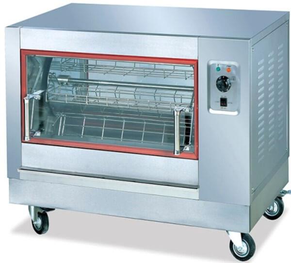 GATTO ELECTRIC CHICKEN ROTISSERIE 4 BASKET 12 CHICKENS