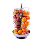 FRUIT DISPENSER SWIVEL S/STEEL 328 X 565MM (TIGER)