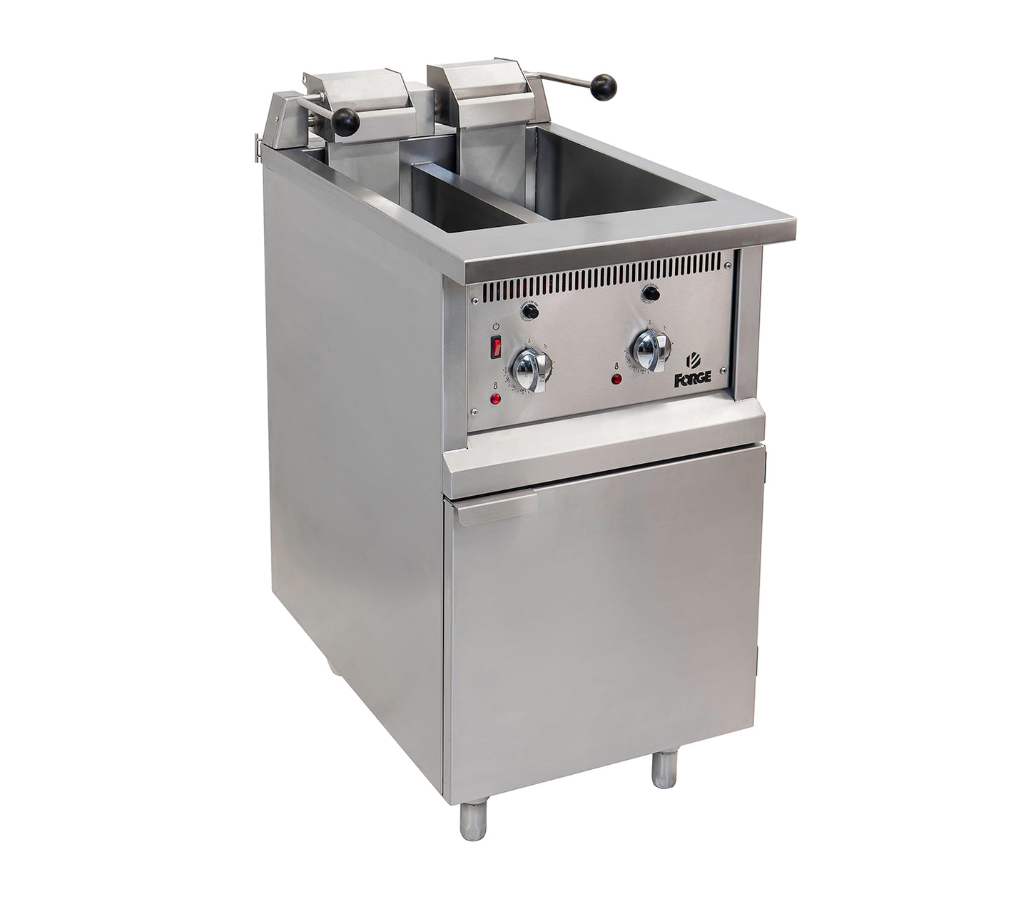 DEEP FRYERS - FLOOR STANDING - ELECTRIC - 2 X 10LT (Anvil)