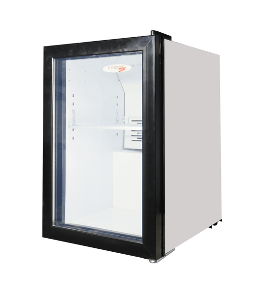 FRIDGE STAR FULL HEIGHT HINGED GLASS DOOR (74 LT)