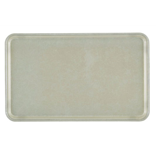 FIBERGLASS SMOOTH TRAY 32CM W X 53CM L - ANTIQUE PARCHMENT