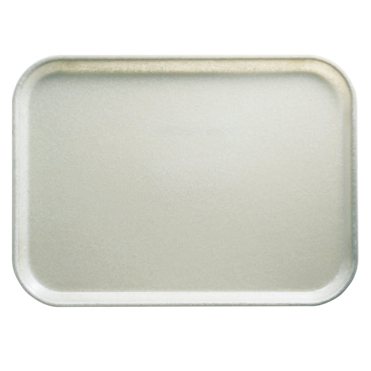 FIBERGLASS SMOOTH TRAY 38CM W X 51.5CM L - ANTIQUE PARCHMENT