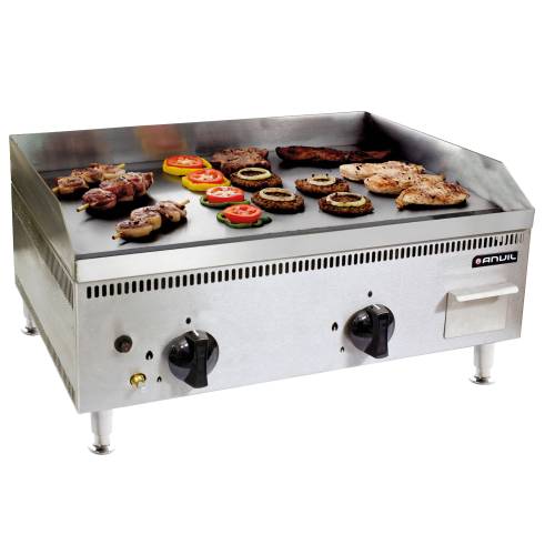 FLAT TOP GRILL ANVIL - FLAT 600MM - GAS (Anvil)