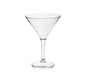 GLASSWARE POLYCARBONATE - MARTINI CUP 280ML (6) (Aqua)