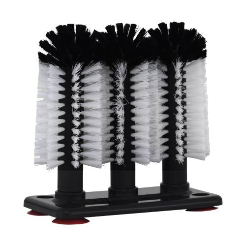 GLASS WASHER - MANUAL 3-HEAD - 200MM (Spectra)