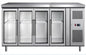 PACIFIC 4 DOOR GLASS UNDERBAR REFRIGERATOR 2230 X 700 X 850MM (NO LOCK AVAILABLE)