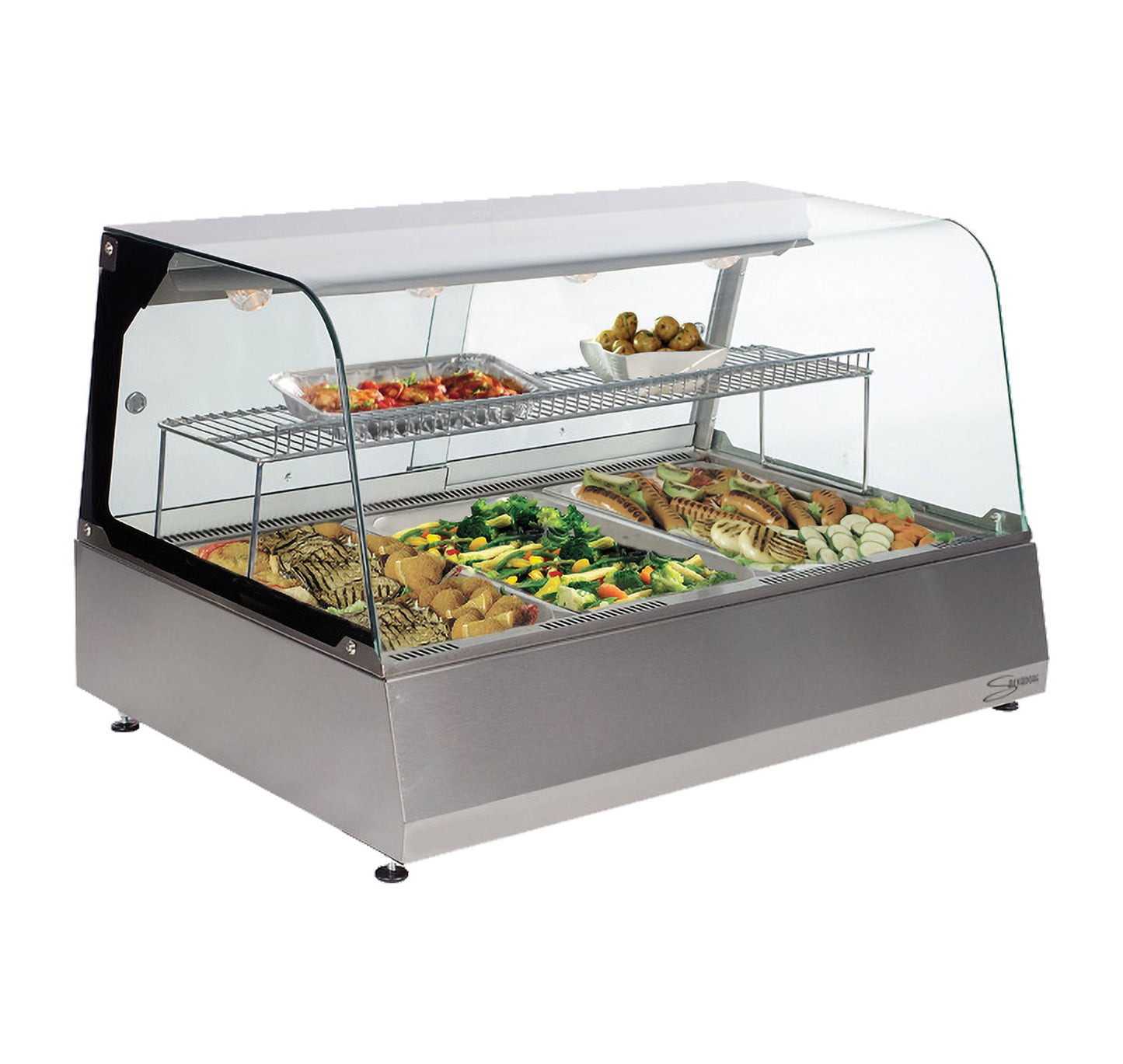 HEATED DISPLAY MERCHANDISER SALVADORE - 3 DIVISION (Salvadore)