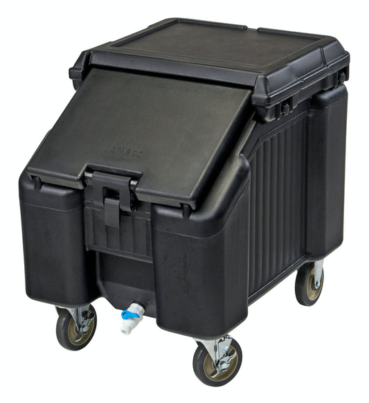 ICE CADDY BLACK 59CM X 80CM D X 75CM H - 57KG CAPACITY (Cambro)