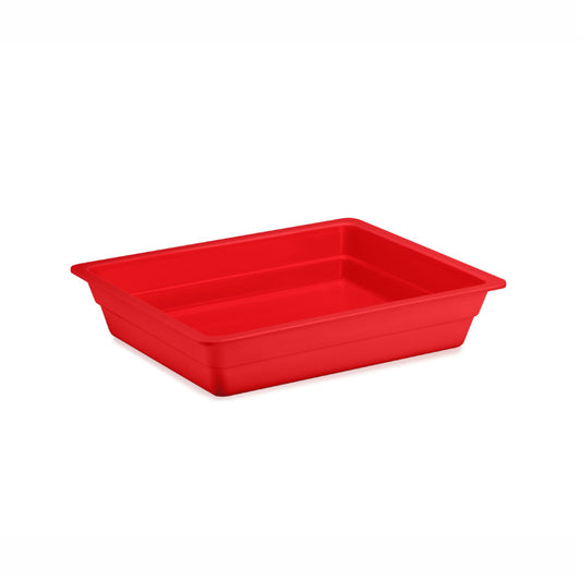 INSERT MELAMINE HALF (GN1/2) 65MM - RED (Efay)