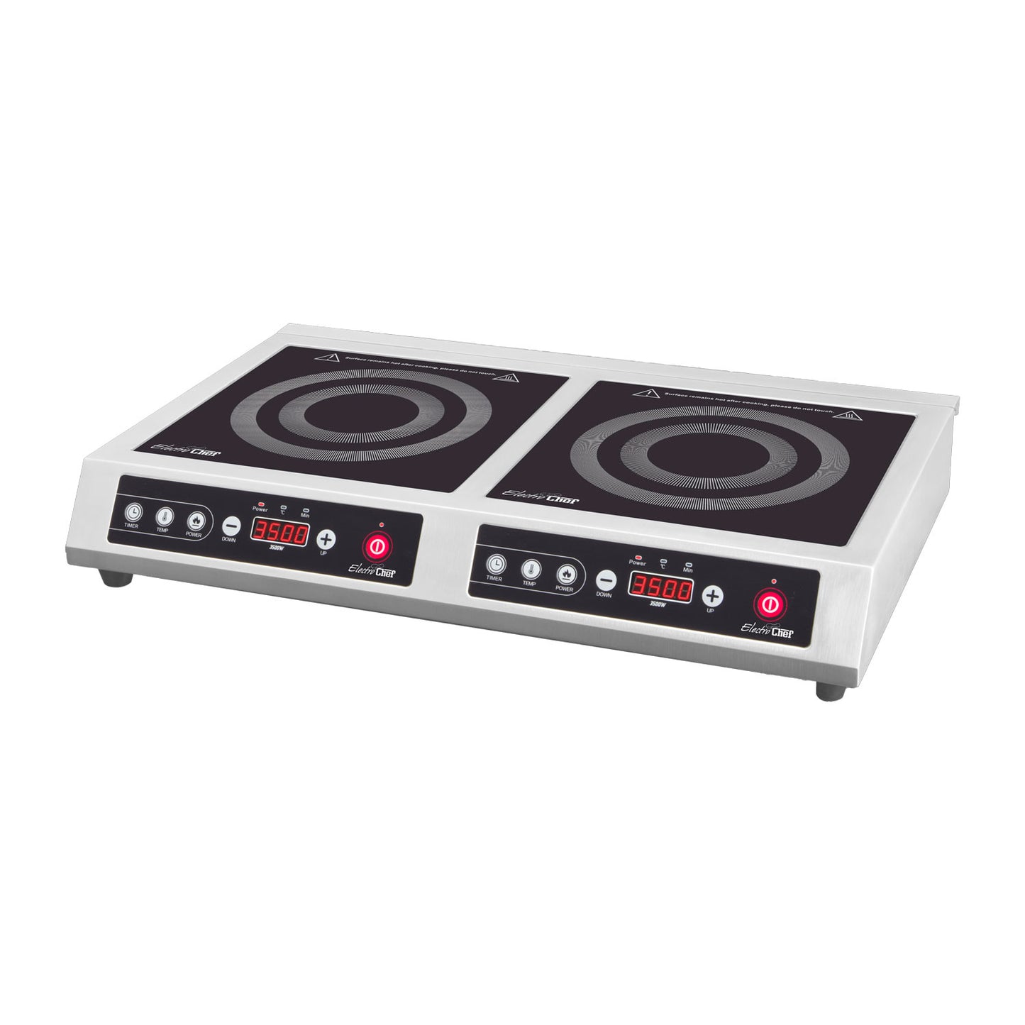 INDUCTION HOB STAND- S/STEEL (SQUARE) - ELECTRO CHEF