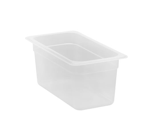 POLYPROPYLENE GN 1/3 FOODPAN TRANSLUSCENT 150MM (Cambro)