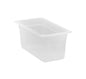 POLYPROPYLENE GN 1/3 FOODPAN TRANSLUSCENT 150MM (Cambro)