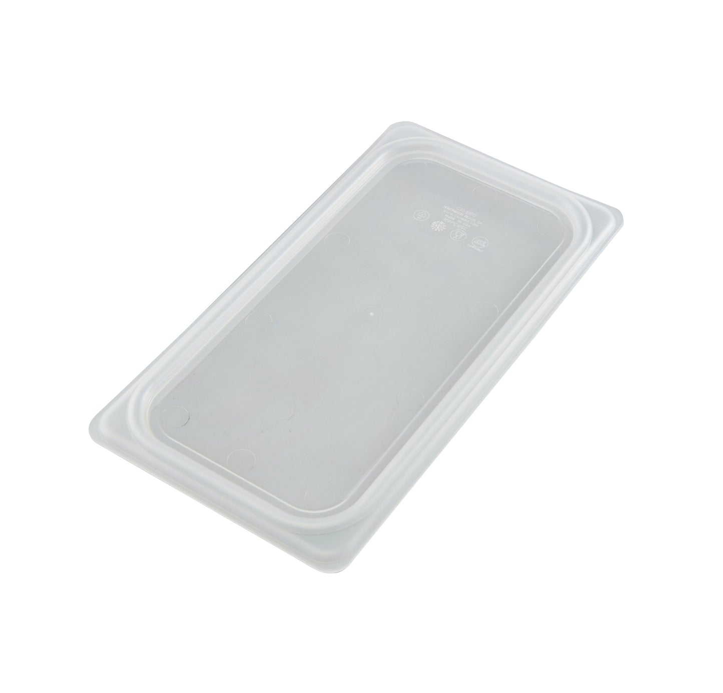 POLYPROPYLENE TRANSLUCENT SNAP ON SEAL COVER FOR 1/3 PANS (Cambro)