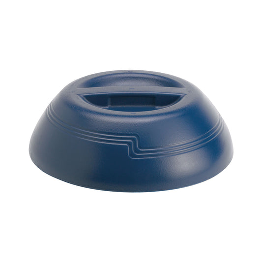 INSULATED LOW PROFILE DOME COVER 26CM DIAMATER - 6.99CM H - NAVY BLUE