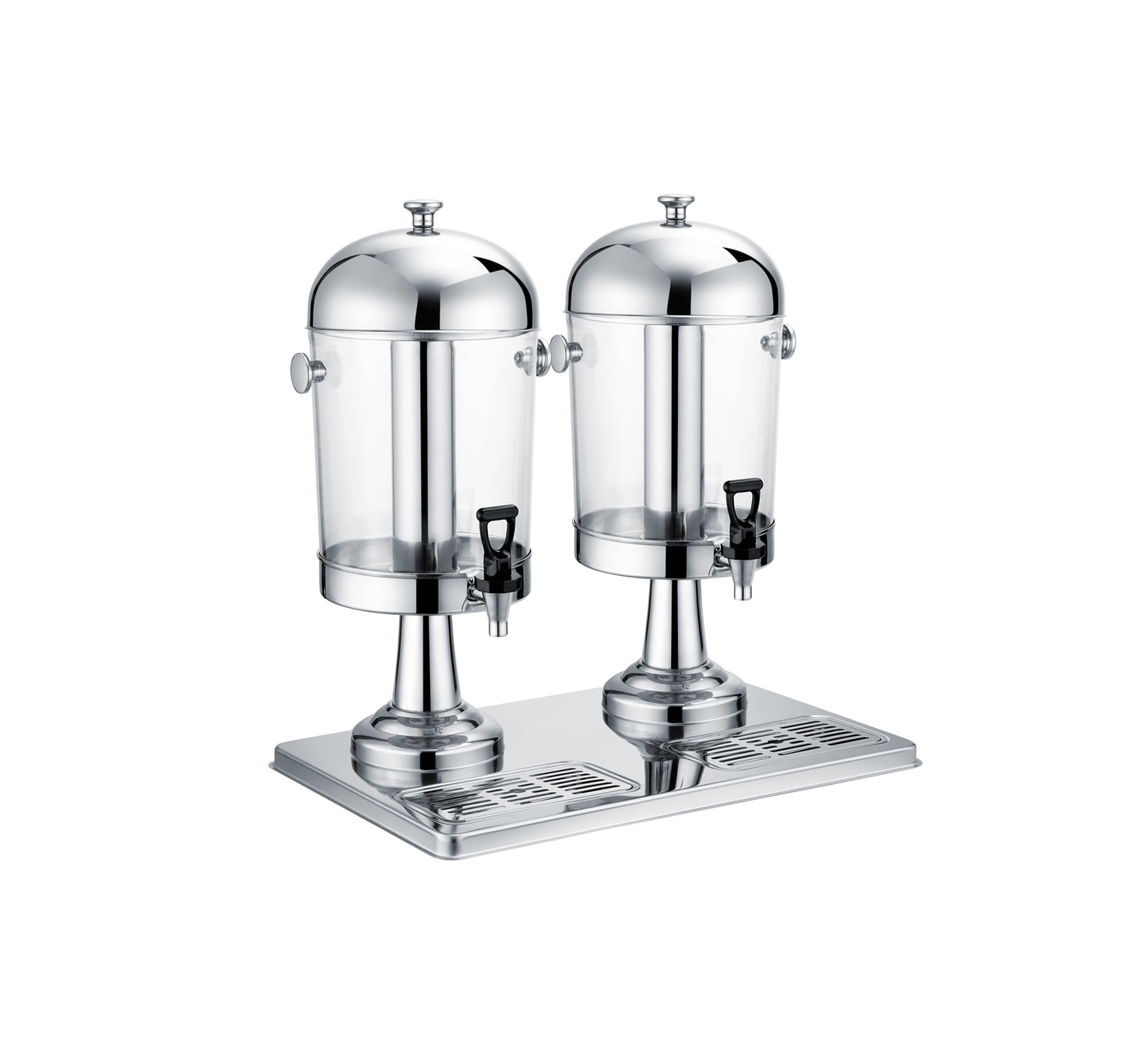 JUICE DISPENSER S/STEEL 8LT X 2 - 2 BOWL (Global)