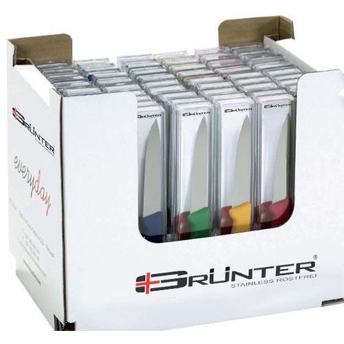 PAIRING KNIFE - 100MM COLOUR BOX SET GRUNTER 60 PIECE (Grunter)